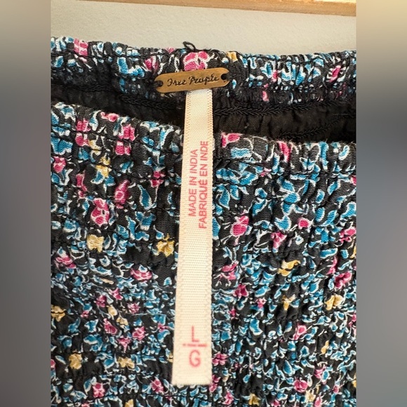 Free People Multicolor Patterned Top/Short Set - Picture 3 of 5